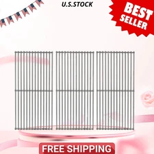 3-Pack 19¼" Stainless Steel Wire Cooking Grates, Replacement for Brinkmann