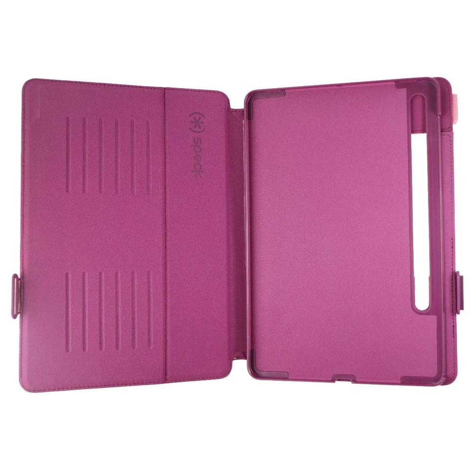 Funda tipo folio Speck Balance Series para Samsung Galaxy Tab S7 - Rosa real/borgoña Foto 3 de 3