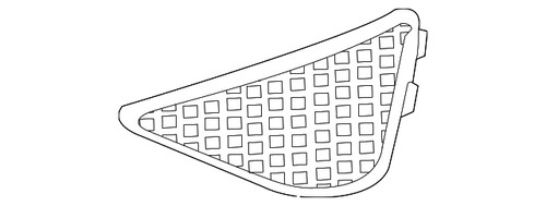Genuine Acura Outer Grille 71107-T3R-A01