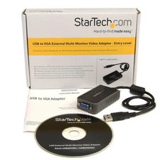StarTech.com USB to VGA Multi Monitor External Video Card Adapter USB2VGAE2