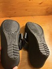 Crocs Women's Black Leather Dressy Wedge Sandle/Slides Size 7 — photo 7
