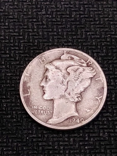 1940 P Mercury Dime United States 10C in rare Fine to Very Fine condition L#1075