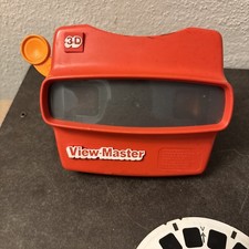 Working Vintage Red GAF Viewmaster View-Master Batman Reels X 3 With Booklet