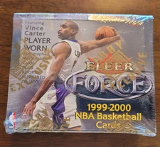 1999-00 FLEER FORCE NBA BASKETBALL HOBBY BOX VINCE CARTER AUTO(?) NEW SEALED