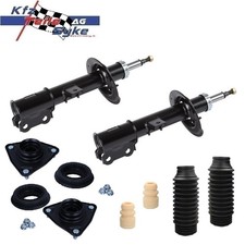 2x STOSSDÄMPFER MIT DOMLAGER KOMPLETT + STAUBSCHUTZSATZ VORNE FÜR HYUNDAI KIA