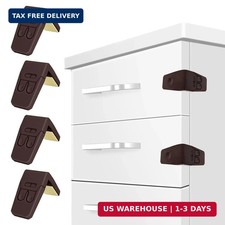 FYY Cabinet Locks for Babies - 4 Pack Child Proof Cabinet Locks Child Safety Loc