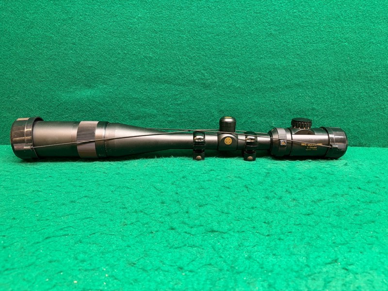 BEC Gold Label GLI 6-24x44 Lighted Mil Dot Scope W/ Rings