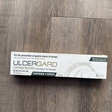 ULCERGARD Horse Ulcer Prevention Oral Paste 1.8mg 4 Dose Syringe EXP 09/2027