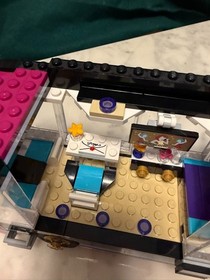 Lego Friends, 41105, Rock Stage, added 41004 and 41196, rehearsal stage and bus