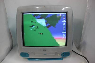 Apple iMac M4984 G3 Blueberry PPC G3 333MHz 96MB Ram MacOS 8.6 | eBay