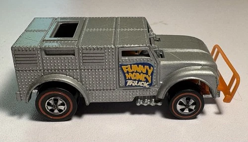 Hot Wheels Vintage Redline Heavyweights 1970 FUNNY MONEY Armored Truck