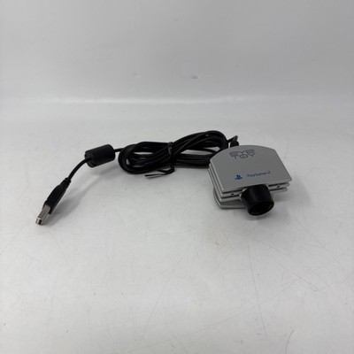 OEM Sony PlayStation 2 PS2 Eye Toy Camera Silver SCEH-0004 Tested