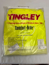 Tingley J53122.LG.01 Comfort-Brite High Visibility, Flame Resistant Raincoat XL