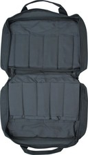 Carry All gepolstertes Messeretui 22" schwerer Cordura Nylongriff Rei&szlig;verschluss Aufbewahrung schwarz