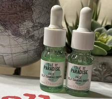 Isle Of Paradise Face & Body Medium Self Tanning Drops 10ml/.33oz X 2 ( A2 )