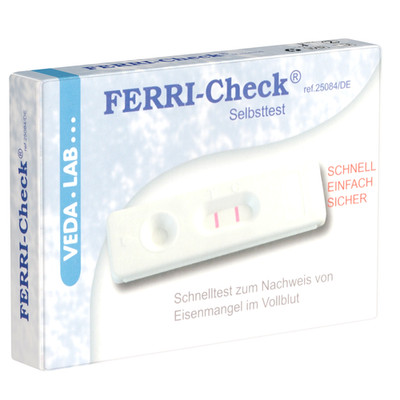 Veda.Lab Ferri-Check Eisenmangel Selbsttest | Ferritin Schnelltest, 1 Stück