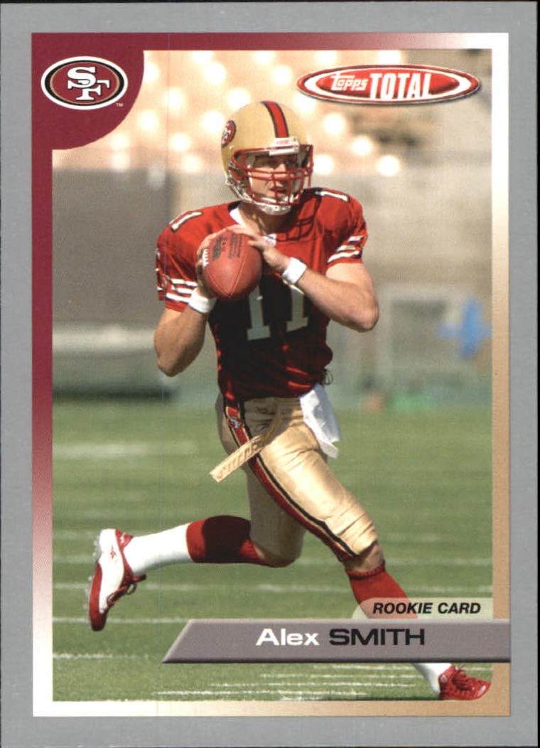 2005 Topps Total Silver #487 Alex Smith QB - FB