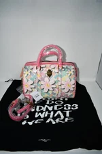 Kurt Geiger London Camden Boston Satchel Bag in Pink Combo #4370157339 NWT