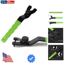 Adjustable Pin Wrench for Angle Grinder Machine,Grinder Spanner ​Wrench Green