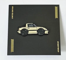 Leen Customs: '82 Mazda FC RX7 Limited Edition Enamel Pin #97/250
