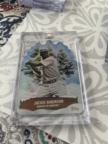 Jackie Robinson 2024 Topps Holiday Evergreen #EG-16 Brooklyn Dodgers ...