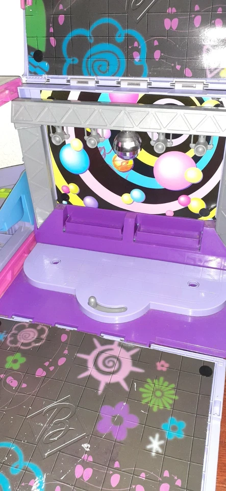 Barbie Mattel Jam n Glam 2001 vintage gira de conciertos autobús juguete Foto 3 de 4