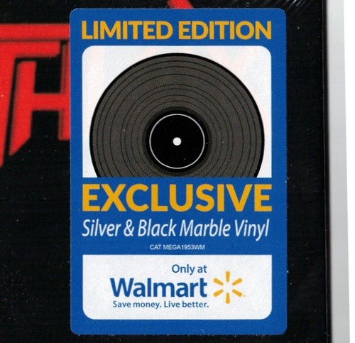 SILVER VINYL---- ANTHRAX Fistful of Metal WALMART LP Metal Thrashing Mad 0508 - Picture 3 of 4