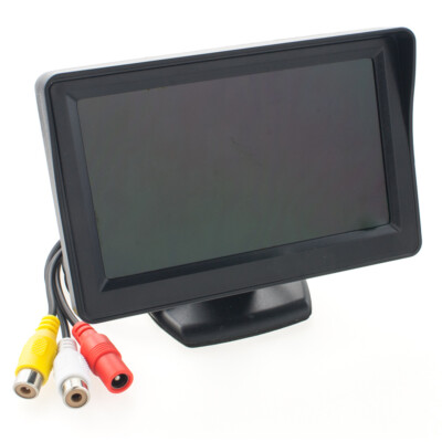 4,3'' Zoll Monitor LCD TFT MONITOR Display Universal DVD Video Gaming
