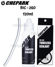 (120ml) CHEPARK Tubeless Sealant Bicycle Tire Sealer for Road & MTB BIC-260 NIB