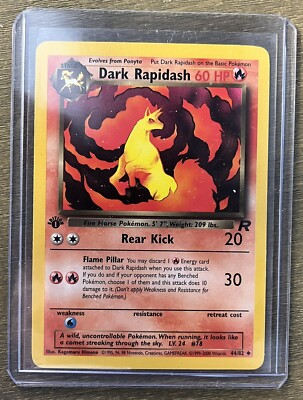 Dark Rapidash Team Rocket | Pokémon