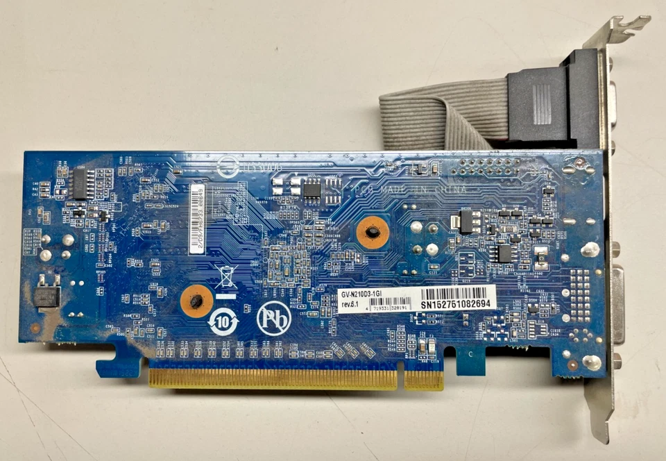 Gigabyte GeForce 210 1GB DDR3 GV-N210D3-1GI Rev6.1 Graphics Card (OFFERS OK) - Image 3 of 4