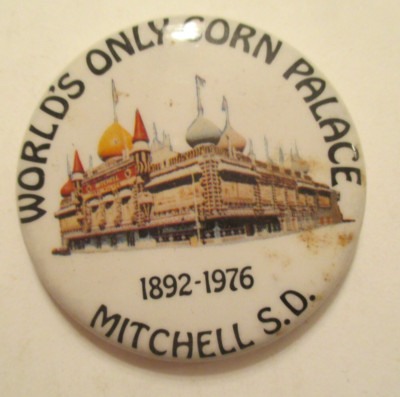 Mitchell South Dakota Corn Palace 1976 SD Pinback Button
