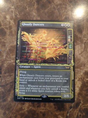 Ghostly Dancers (Showcase) NM MTG Duskmourn: House of Horror Regular