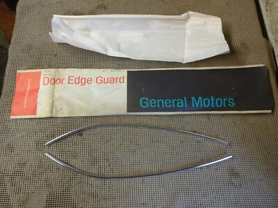 1973 1974 1975 Buick Apollo 2 dr. NOS New GM Optional Door Edge Guards 982011