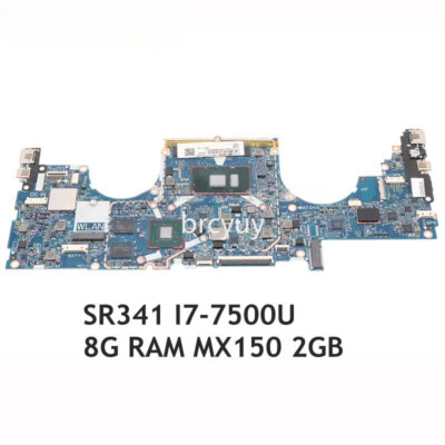 For HP 13-AD 13-AD019TX 13-AD020TX 926318-601 i7-7500U MX150- 2GB 8G Motherboard