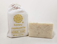 Greenwich Bay 6.4oz Sack Soap, Chamomile Honey R5M091 