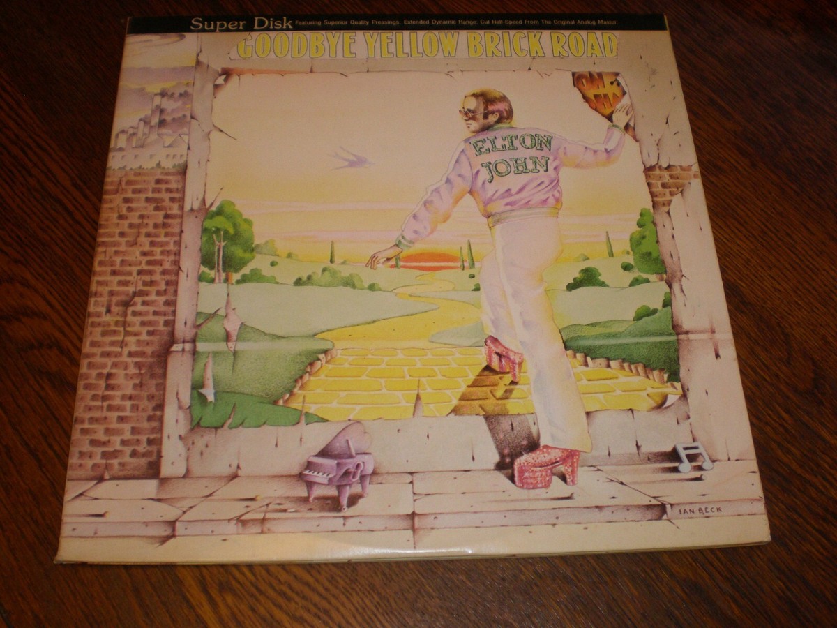 Elton John LP Goodbye Yellow Brick Road DIRECT DISK LABS | eBay