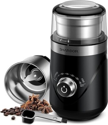 SHARDOR Adjustable Coffee Grinder Electric