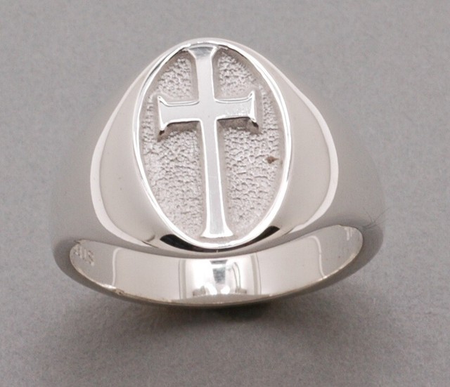 Christian Ring handcrafted in Solid Ster Silver eBay
