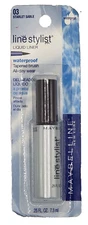 NEW Maybelline line stylist Waterproof Liquid Eye Eyeliner-03 STARLET SABLE