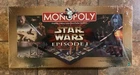 Vintage Monopoly Star Wars Episode 1 Collectors Edition 1999 3D Gameboard New
