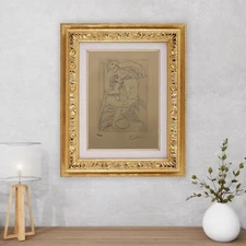 Pablo Picasso Original signed Print, COA and appraisal for $3,500 USD