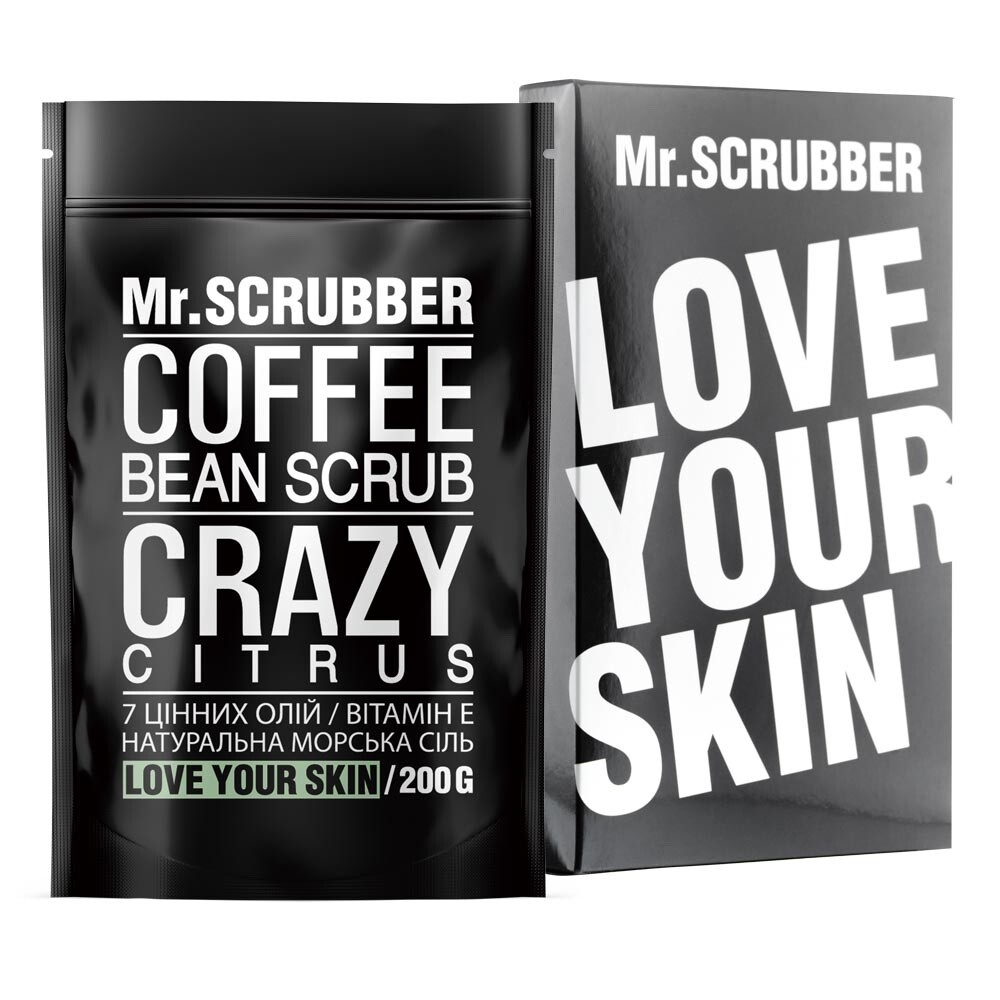 Exfoliante corporal exfoliante de grano de café Crazy Citrus