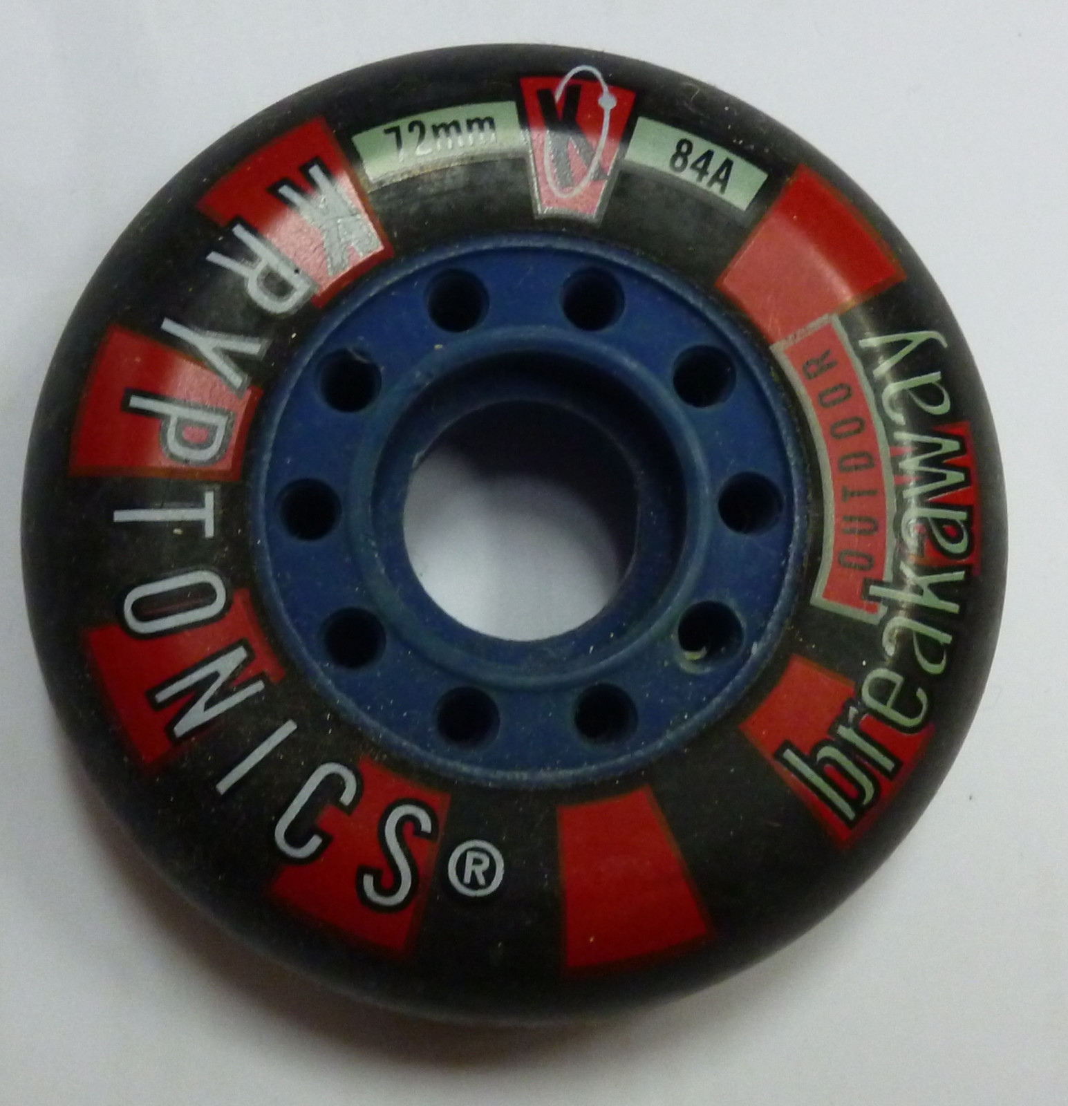 Vintage retro Kryptonics inline skate roller hockey sports wheel 72MM