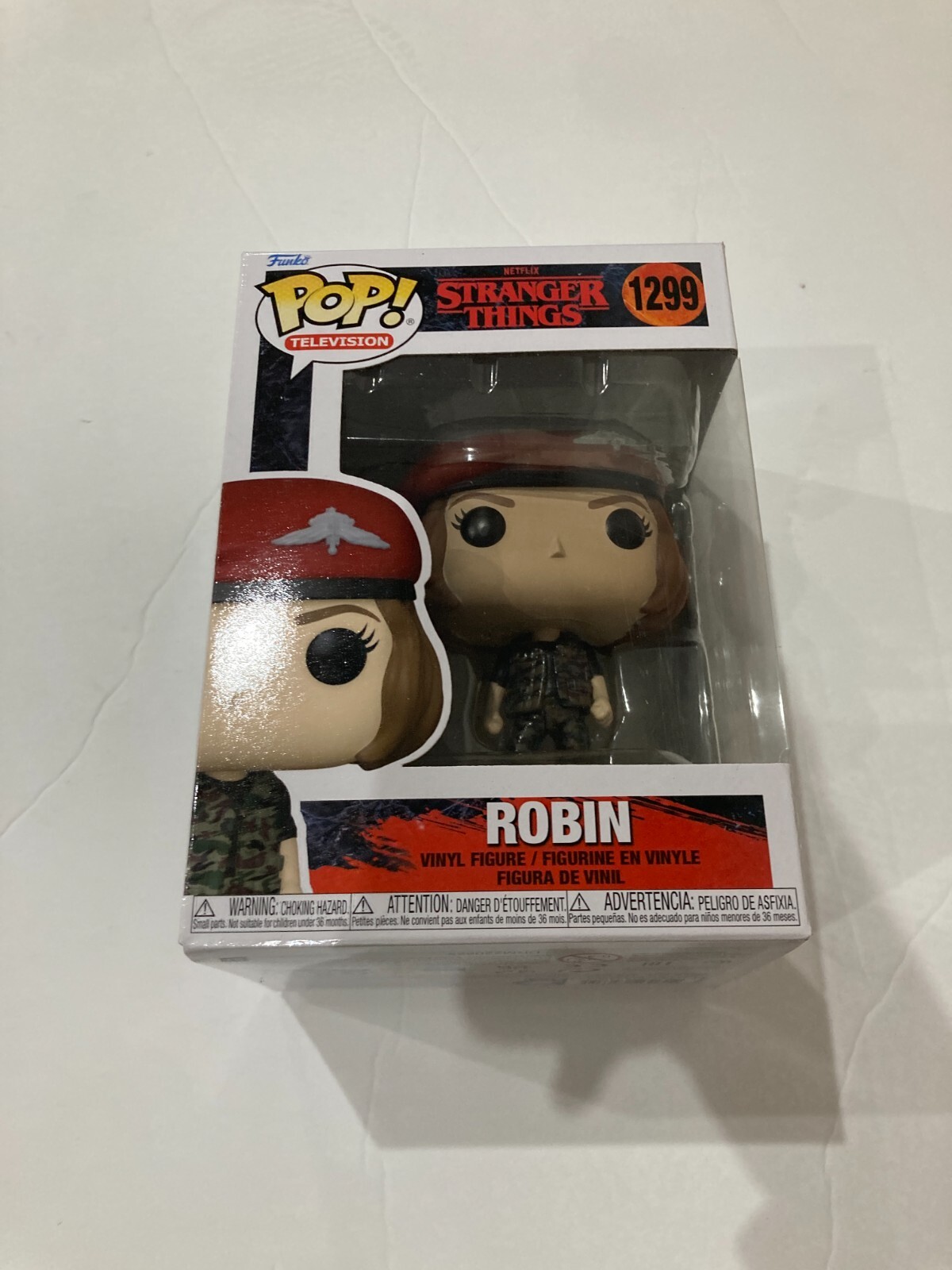 Funko Pop TV: Stranger Things- Robin #1299 *Damaged*