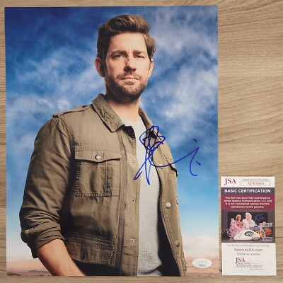 John Krasinski Signed Jack Ryan 11x14 Photo The Office Jim Halpert 13 ...
