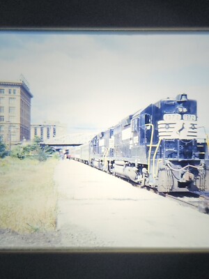 Norfolk Southern NS Passenger Train Excursion VTG 35mm Railroad Photo Slide 1985