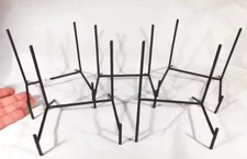 Easel Display Stand Lot of FIVE Black Iron XL Size