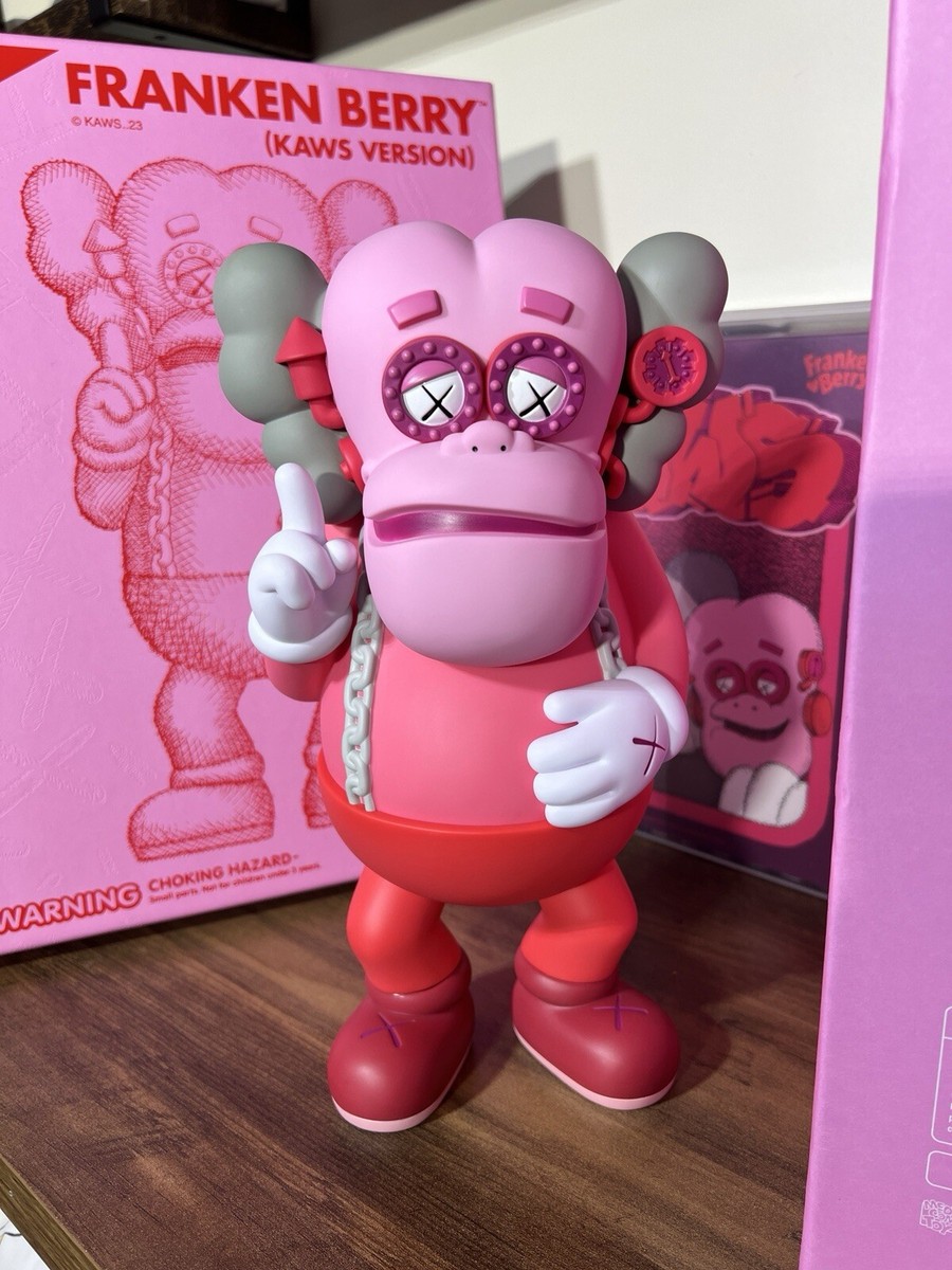 Sealed Kaws x General Mills Franken Berry Figure BRAND NEW!! Ready