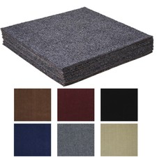 Self Adhesive Carpet Floor Tiles 12/24/36PCS ...